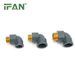 UPVC Brass Insert Male Elbow