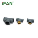 UPVC Brass Insert Female Tee