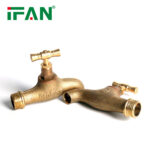 R Brass Bibcock