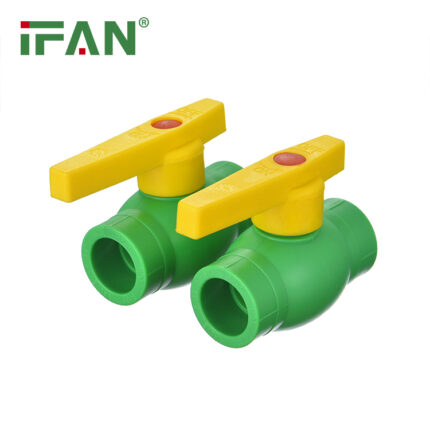 Green PPR Ball Valves