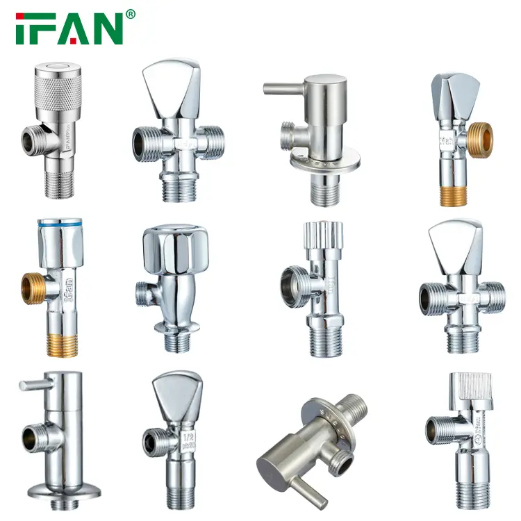 Brass angle valve