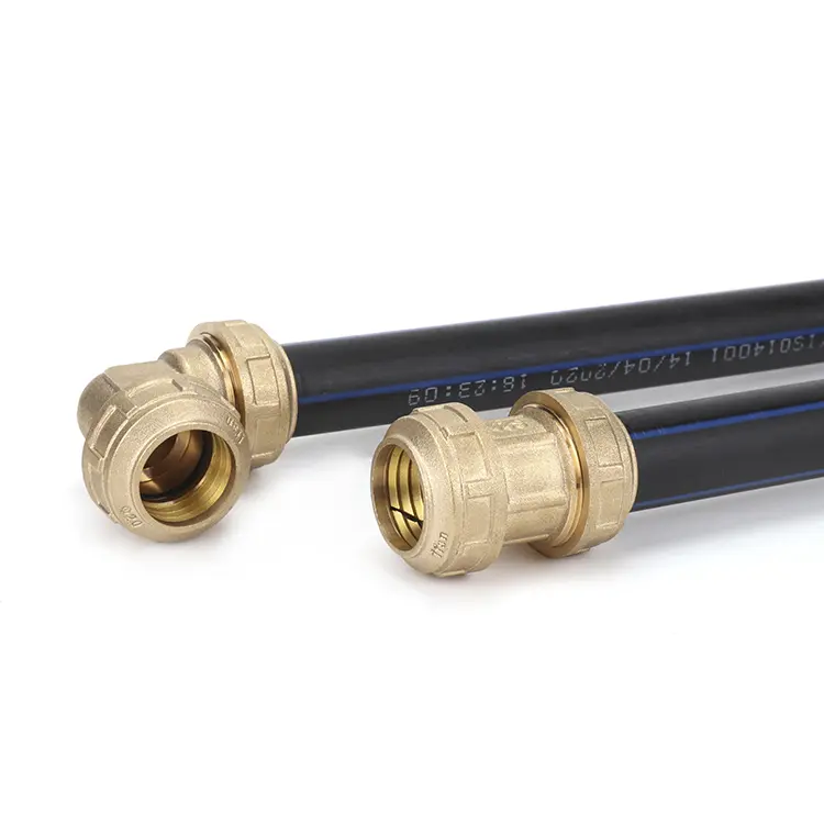 PE Brass Compression Fittings