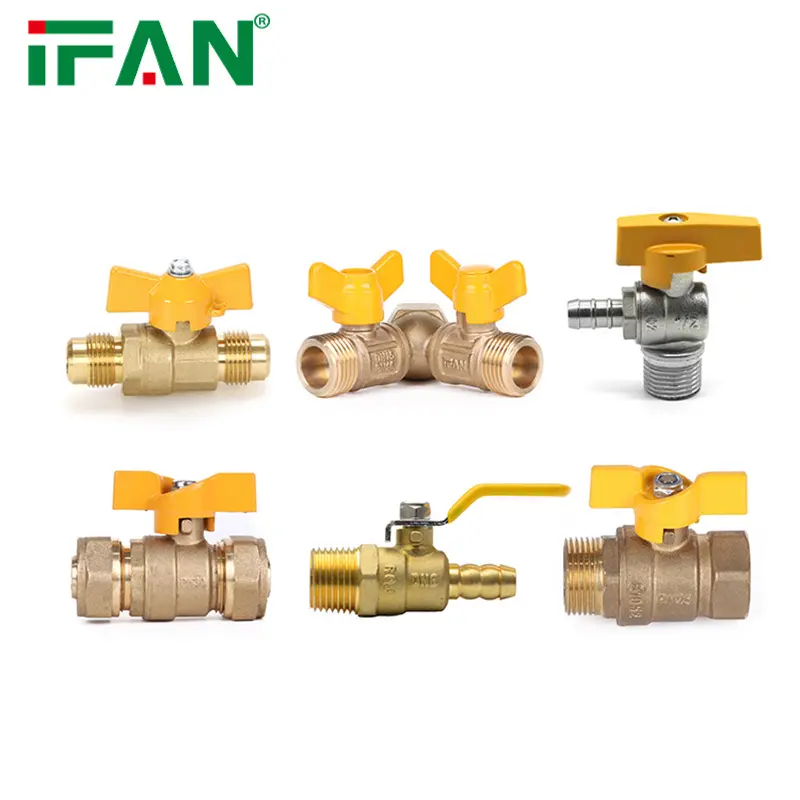 brass gas valve