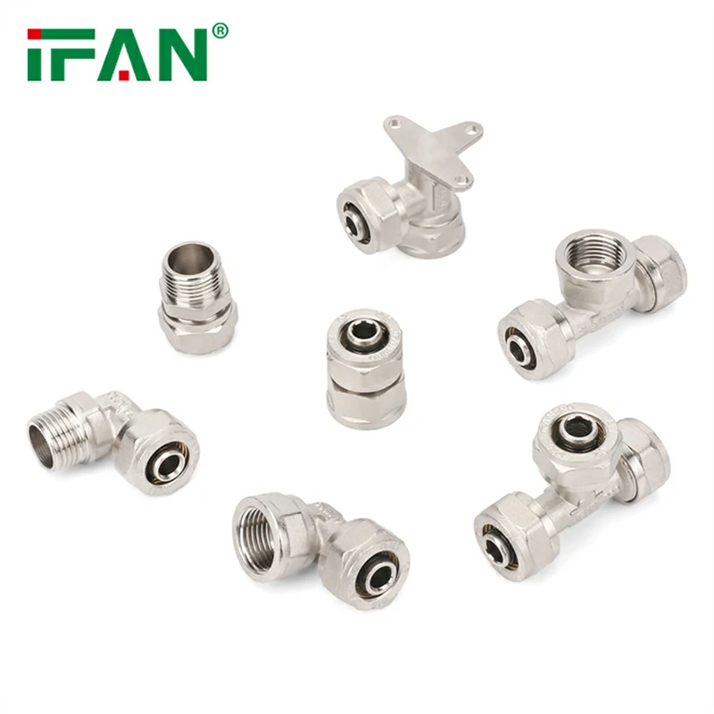 Brass compression fittings