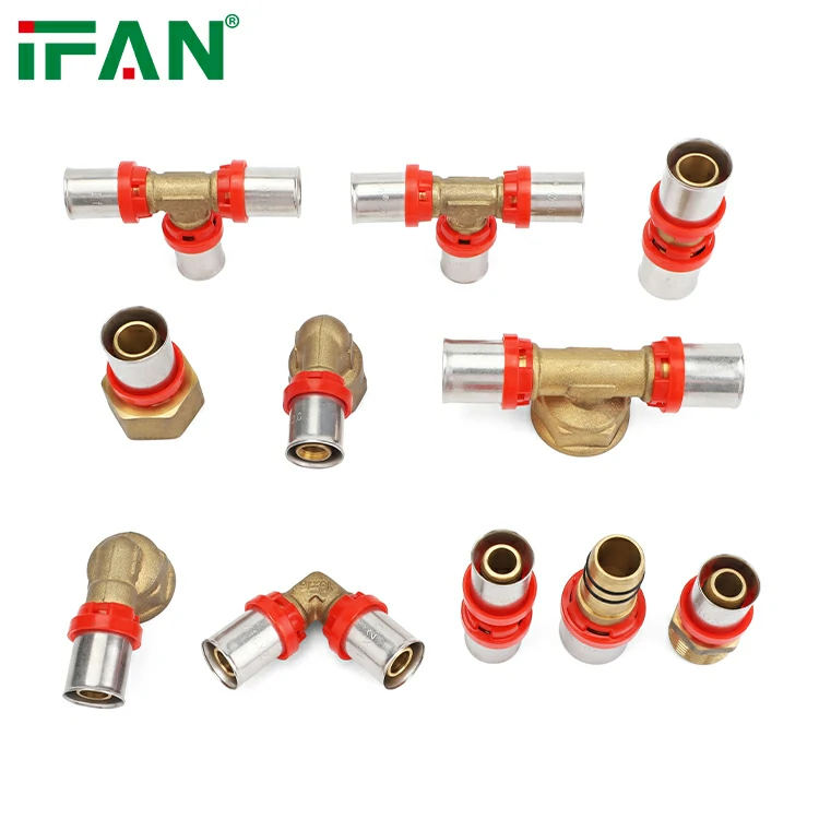 Pex press fitting